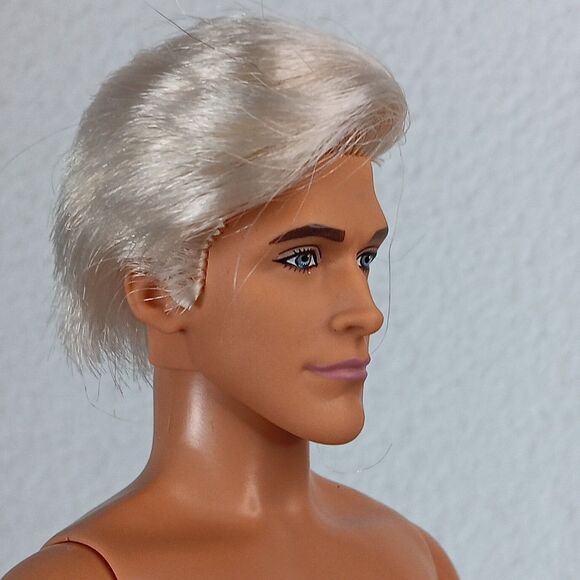 Barbie The Movie Ryan Gosling Ken Articulated Rooted Blonde Hair Doll - Picture 2 of 13